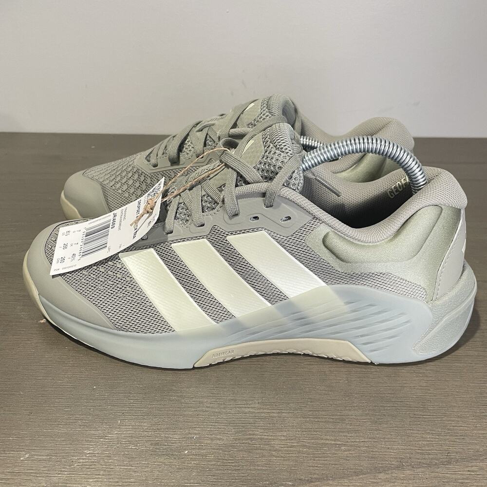 Adidas Womens size 8.5 Shoes NEW Dropset 4 Green Training Weight Lifting JR4669